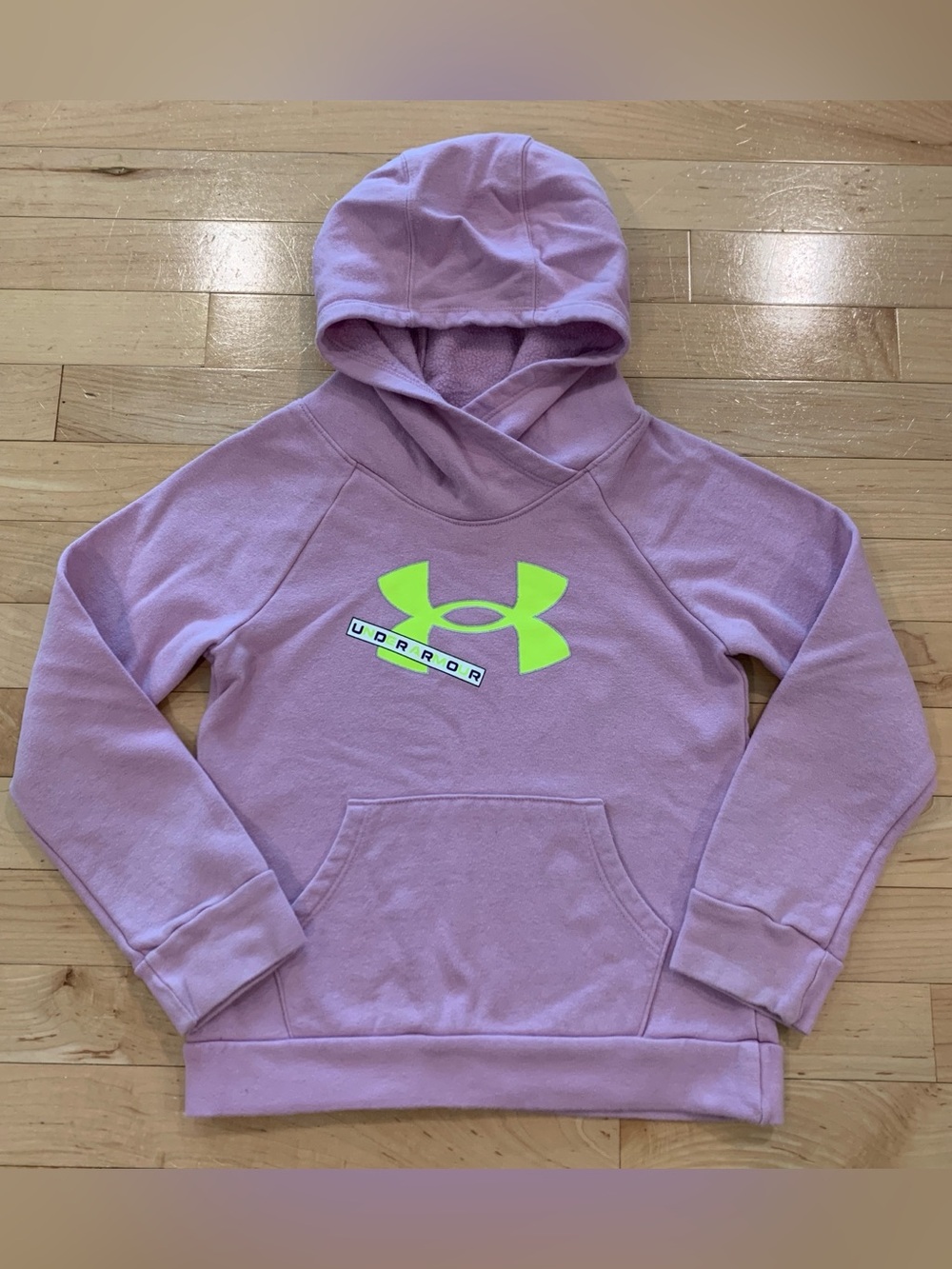 Under Armour Youth Girls Hoodie Size Small 8 – Purple Pink Sweatshirt